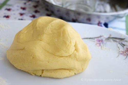 Яблочная галета.  Для теста: 02