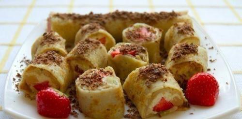 Топ - 6 рецептов сладких блинов. 01