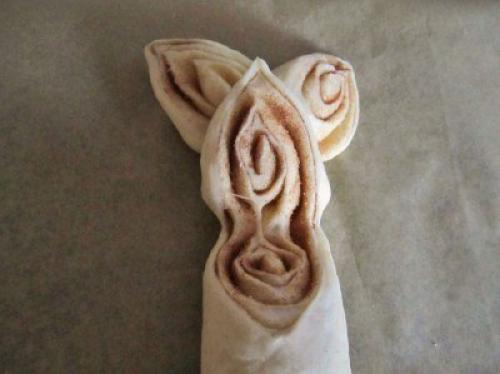 Рулет - плетёнка.  Ингредиенты: 03