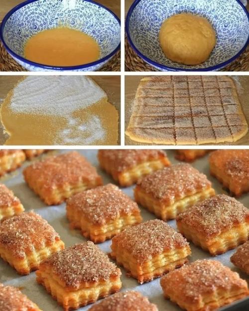 Слоеное печенье 