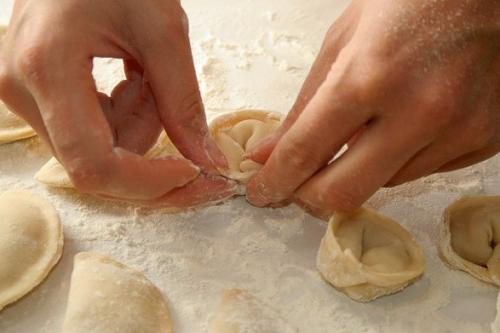 Сибирские пельмени.  Ингредиенты к рецепту: 06