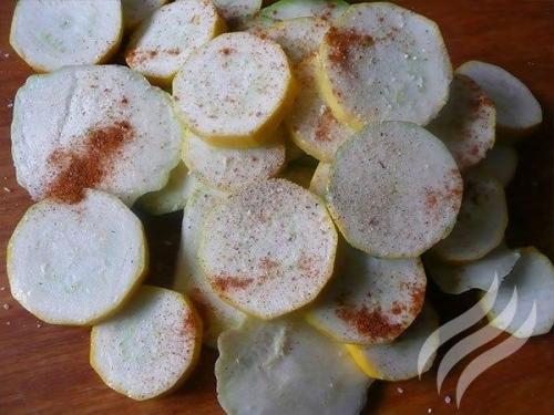 Кабачки в чесночном кляре. 01