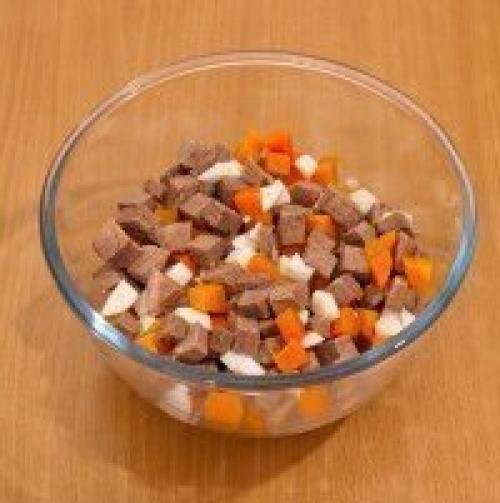 Порционное заливное мясо или язык. 01