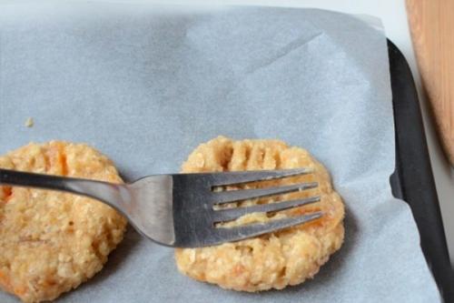 Овсяное печенье с курагой. 09