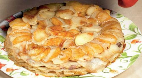 Картофель Анна со свининой. 08