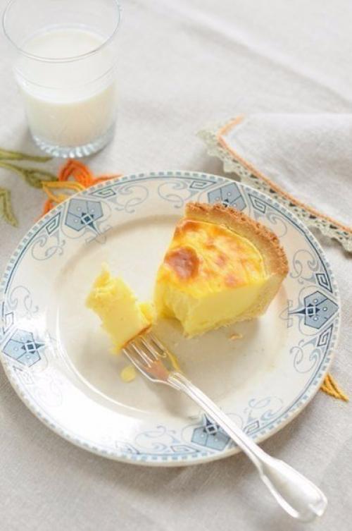 Парижский флан.  Флан - большая классика кондитерской французской выпечки. 01