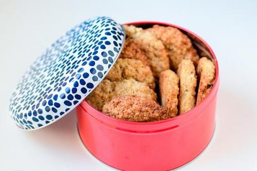 Овсяное печенье с курагой.