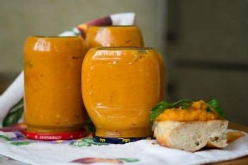 Кабачковая икра на зиму без уксуса.
