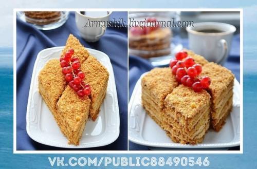 Замечательный рецепт.  Медовик.