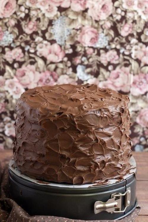Шоколадный торт.  Идеальный. 01