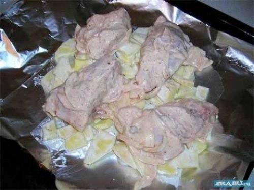 Курица в сметанном соусе. 02