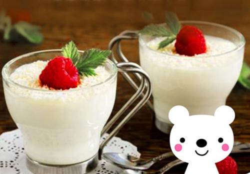 Молочный десерт для детей вместо мороженого.