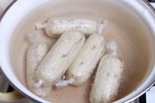 Домашние сосиски из курицы. 07