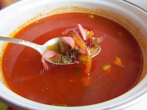 Солянка с колбасой и курицей. 09 Солянка с колбасой и курицей. 09