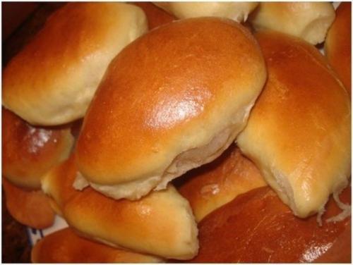 Пирожки.  Мука - 600 гр.