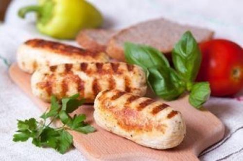 Домашние сосиски из курицы. 08