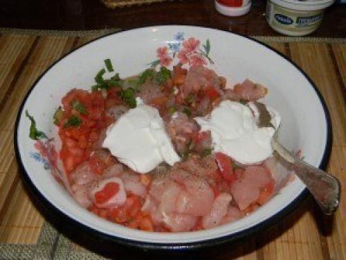 Курица в перце. 03