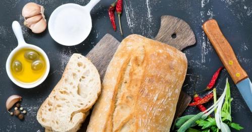 Чиабатта в духовке.  Ингредиенты: