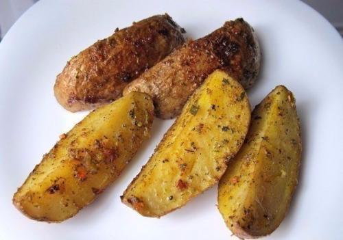 Вкуснейший картофель по-деревенски. 05