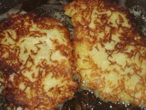 Куриная отбивная в картофельной панировке. 04