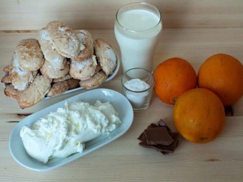 Апельсиновый тирамису. Ингредиенты: 01 Апельсиновый тирамису. Ингредиенты: 01