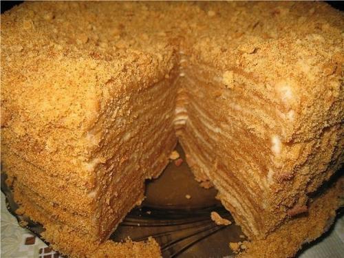 Медовик со сливочным кремом?