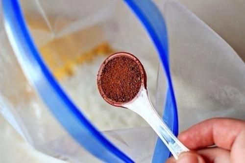 Жареное мороженое.  Ингредиенты: 05