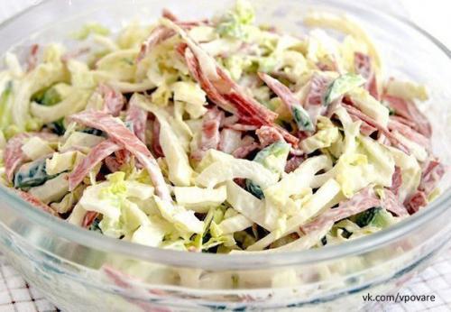 6 салатов с пекинской капустой!