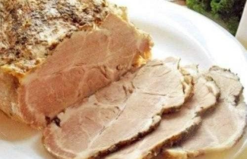 Буженина в рукаве. Буженина в рукаве.