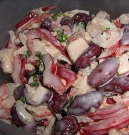 Топ - 10 быстрых салатов. 07