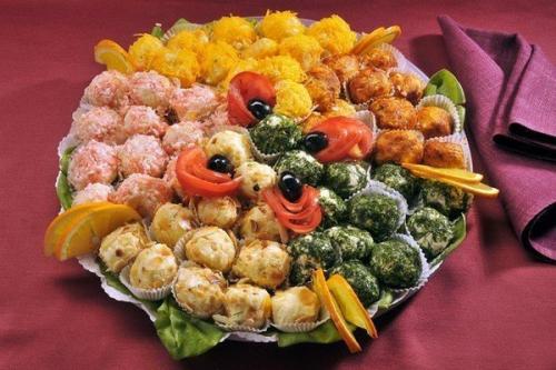 Сырные шарики Рафаэлло. Сырные шарики Рафаэлло.