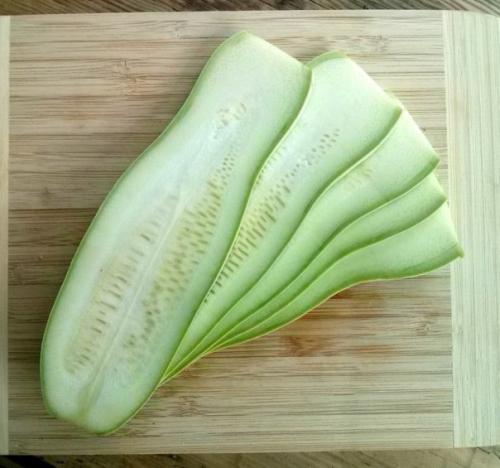 Тещин язык из кабачков. 01