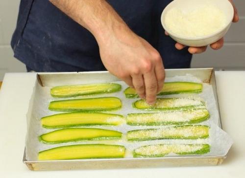 Кабачки под сыром. 03