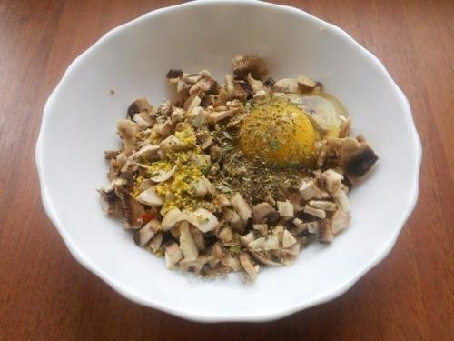 Кабачки запечённые с шампиньонами. 02 Кабачки запечённые с шампиньонами. 02