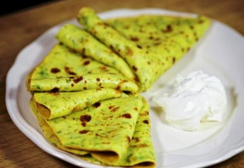 Тонкие кабачковые блинчики. 02