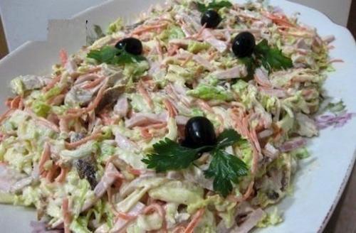 10 салатов с ветчиной! 09