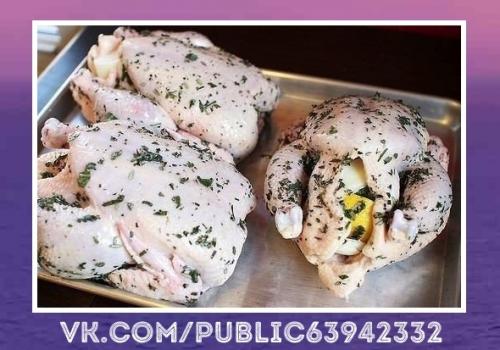 Отличная идея! Курица с травами и лимоном. 04 Отличная идея! Курица с травами и лимоном. 04