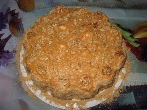 Простой зефирный торт (торт без выпечки). 08