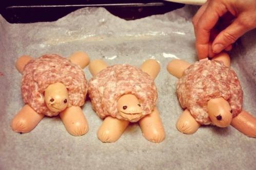 Котлеты Черепашки.  Ингредиенты: 03