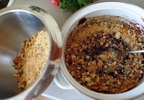 Сладкая колбаска.  Ингредиенты: 03