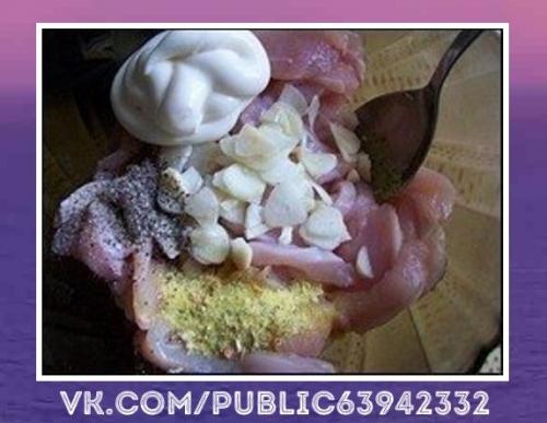 Очень ароматно.  Картофельная запеканка с курицей и сыром (по-французски. 01