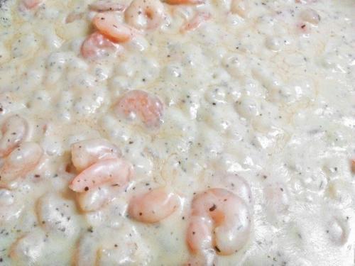 Паста с креветками в сливочном соусе. 08 Паста с креветками в сливочном соусе. 08