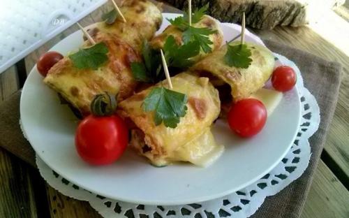 Тещин язык из кабачков.