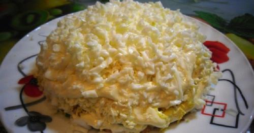 Воздушный и необыкновенно вкусный салат невеста. 02 Воздушный и необыкновенно вкусный салат невеста. 02