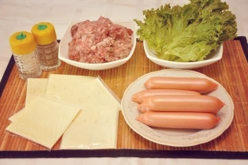 Котлеты Черепашки.  Ингредиенты: 01