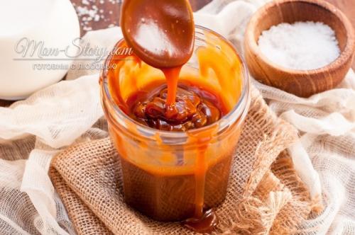 Соленый карамельный соус. Соленый карамельный соус.