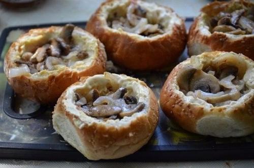 Фаршированные булочки для пикника. 04 Фаршированные булочки для пикника. 04