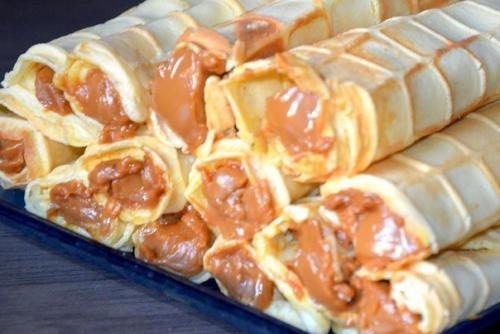 Простой рецепт хрустящих вафель.