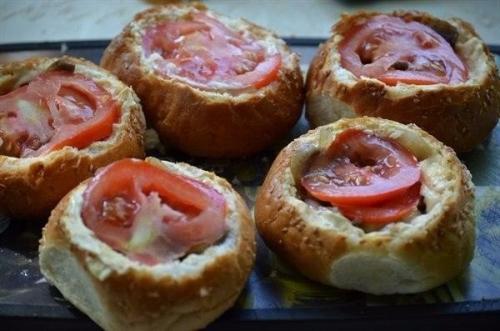 Фаршированные булочки для пикника. 03 Фаршированные булочки для пикника. 03