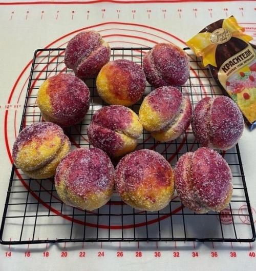 Пирожное Персик. Приготовление этих пирожных - это абсолютное удовольствие. 09 Пирожное Персик. Приготовление этих пирожных - это абсолютное удовольствие. 09